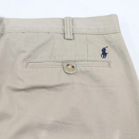 Polo Ralph Lauren Mens Sz 32X29 Stretch Classic Fit Flat Chino Light Tan Pants - Picture 6 of 16
